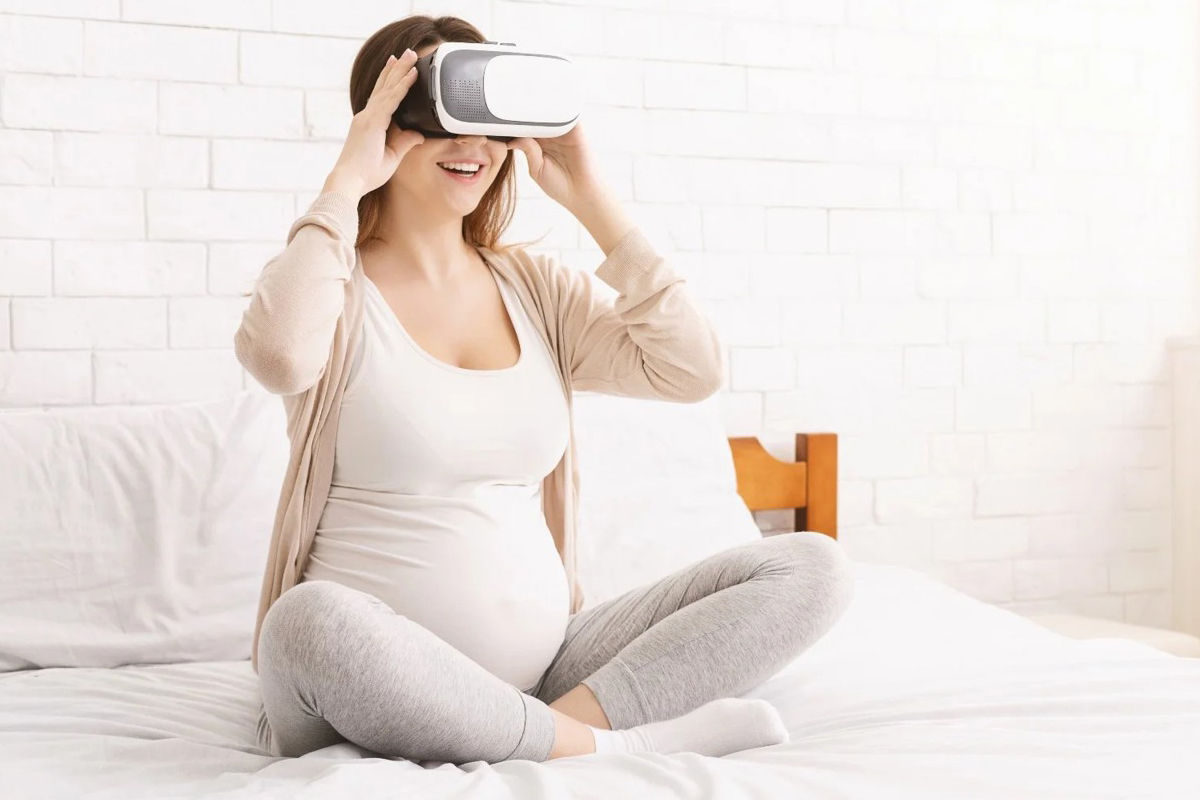 Home 6 pregnancy with VR technology